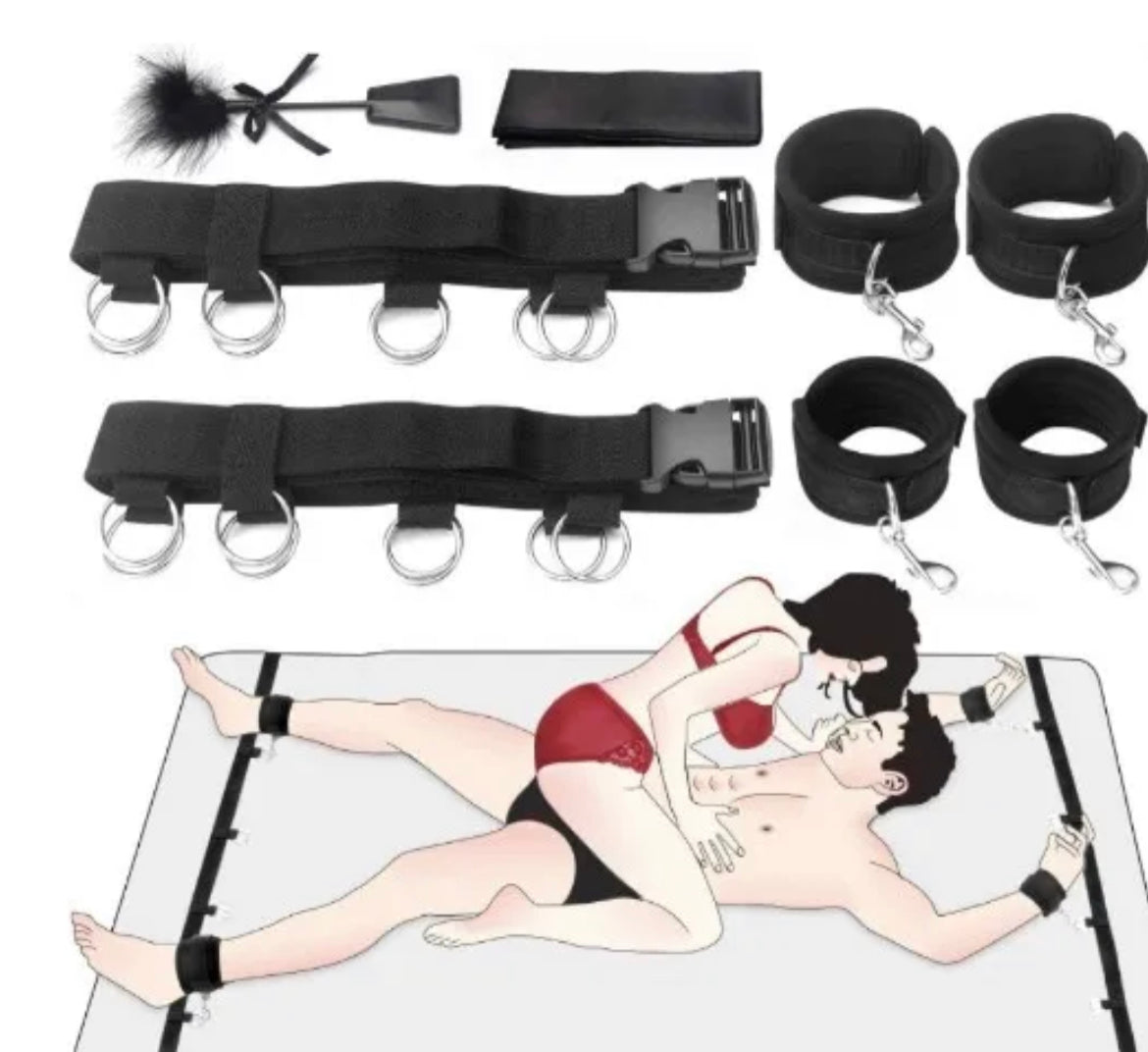 BED BONDAGE SET