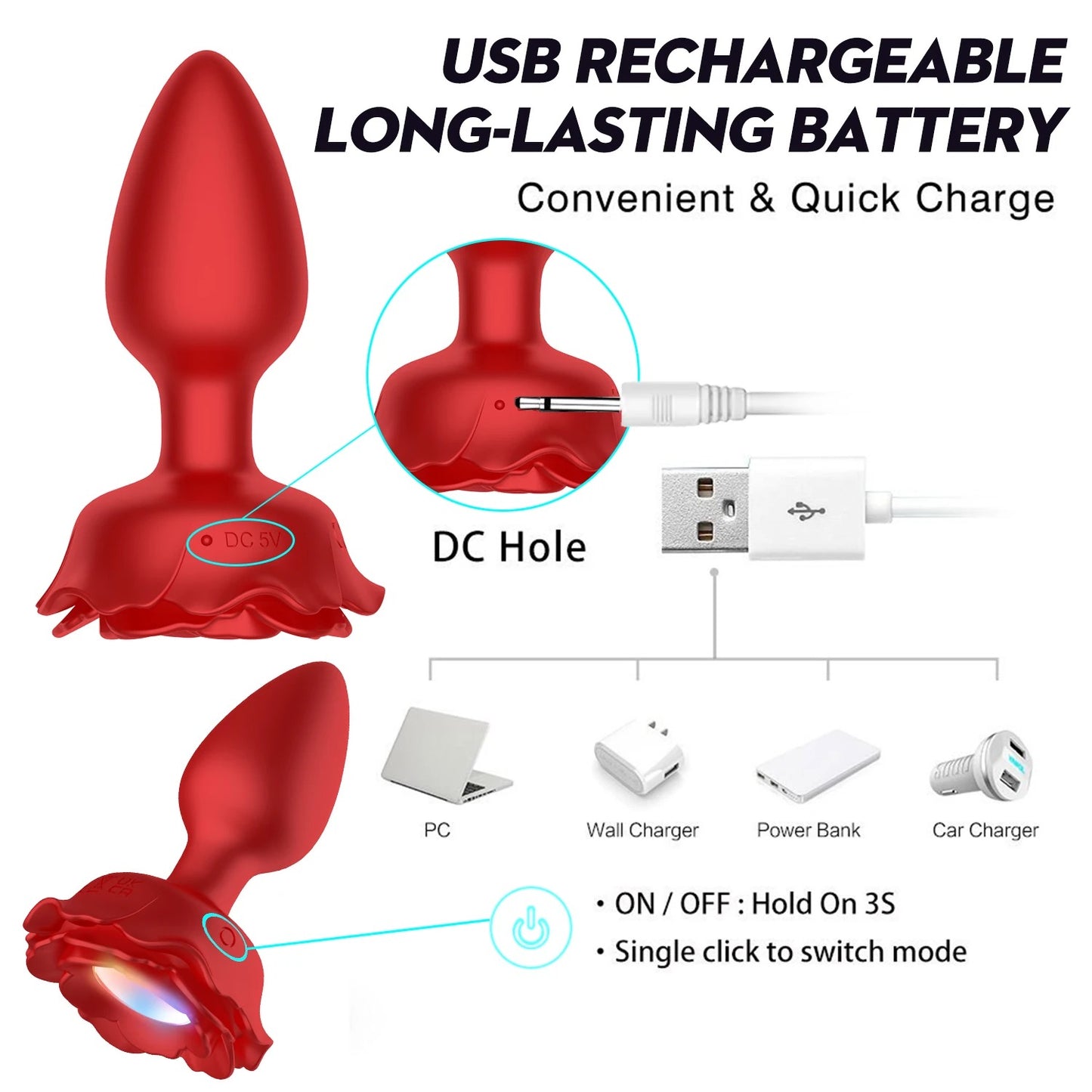 LUMINOUS BUTT PLUG