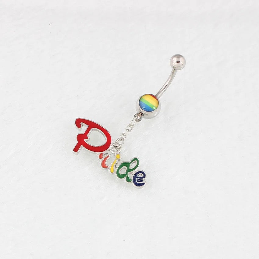 PRIDE BELLY RING