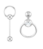 LOVE CIRCLE TONGUE RING